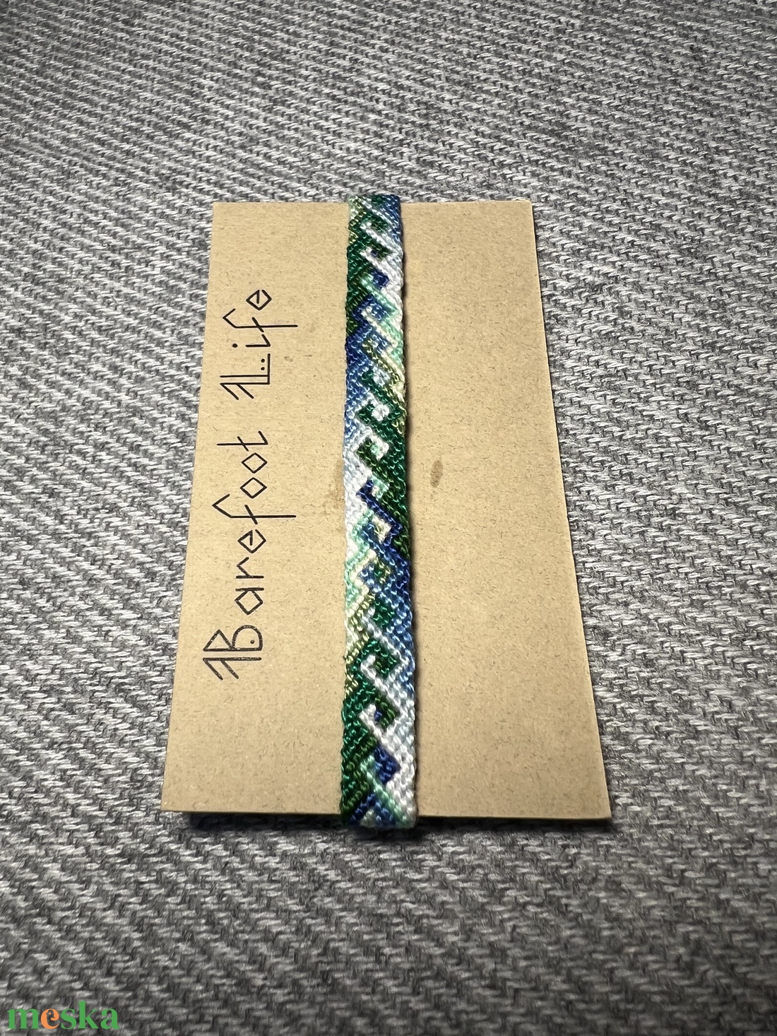 �Balaton csomózott karkötő - ékszer - karkötő - fonott karkötő - Meska.hu