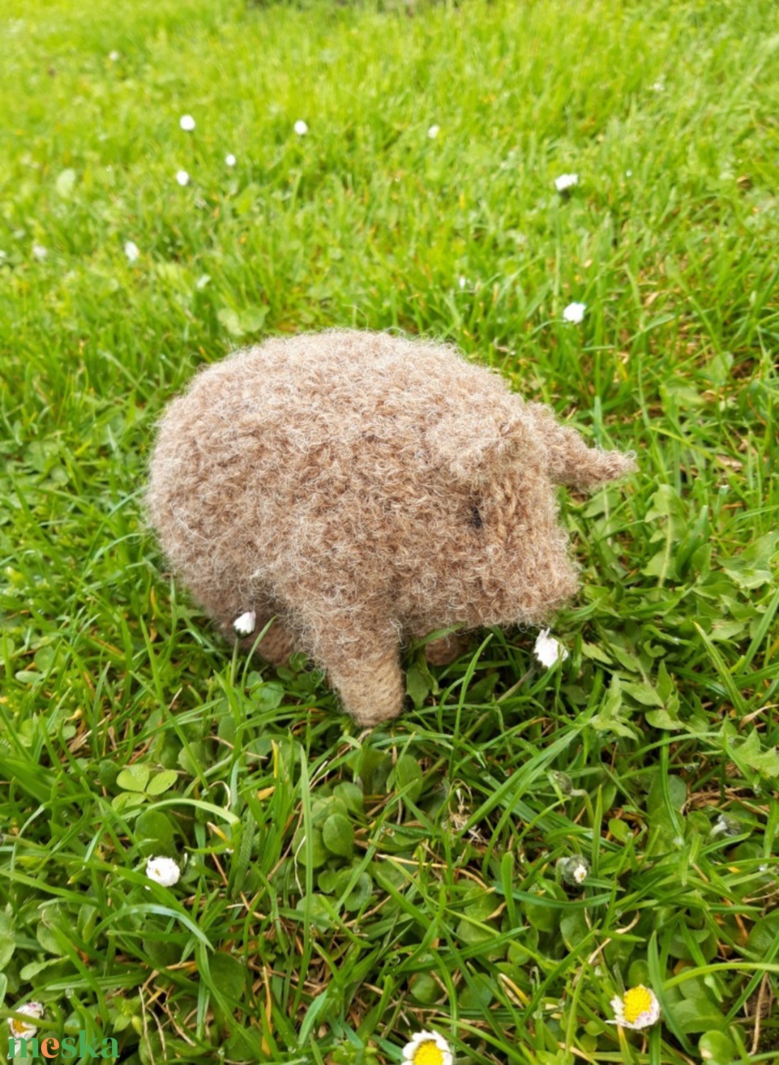 Kötött mangalica plüss gyapjúból - játék & sport - készségfejlesztő és logikai játék - montessori szivárvány, waldorf játékok - Meska.hu Kötött mangalica plüss gyapjúból - játék & sport - készségfejlesztő és logikai játék - montessori szivárvány, waldorf játékok - Meska.hu