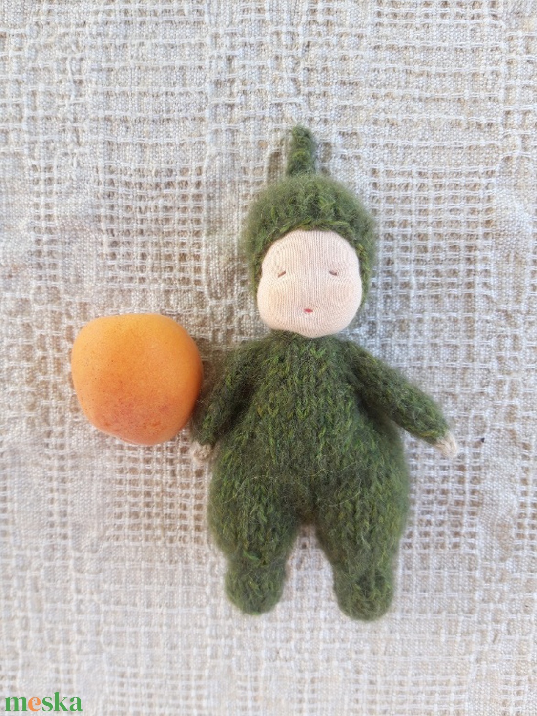 Kötött mini baba gyapjúból - játék & sport - készségfejlesztő és logikai játék - montessori szivárvány, waldorf játékok - Meska.hu Kötött mini baba gyapjúból - játék & sport - készségfejlesztő és logikai játék - montessori szivárvány, waldorf játékok - Meska.hu