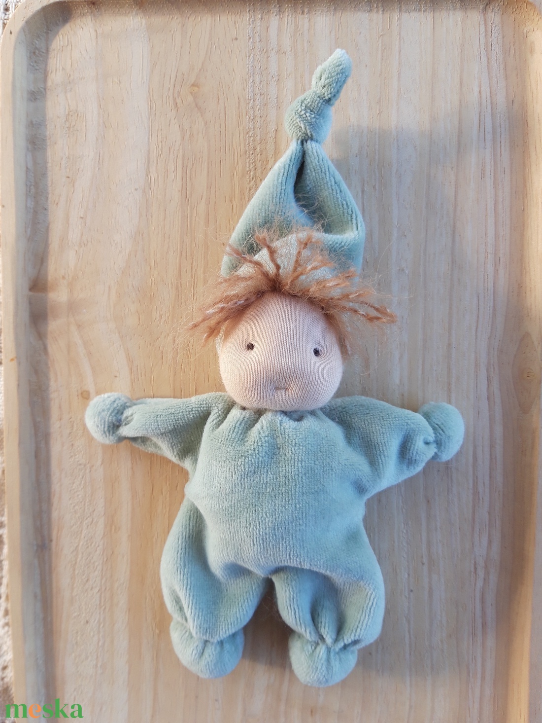 Kicsi Waldorf csillag-baba  - játék & sport - készségfejlesztő és logikai játék - montessori szivárvány, waldorf játékok - Meska.hu