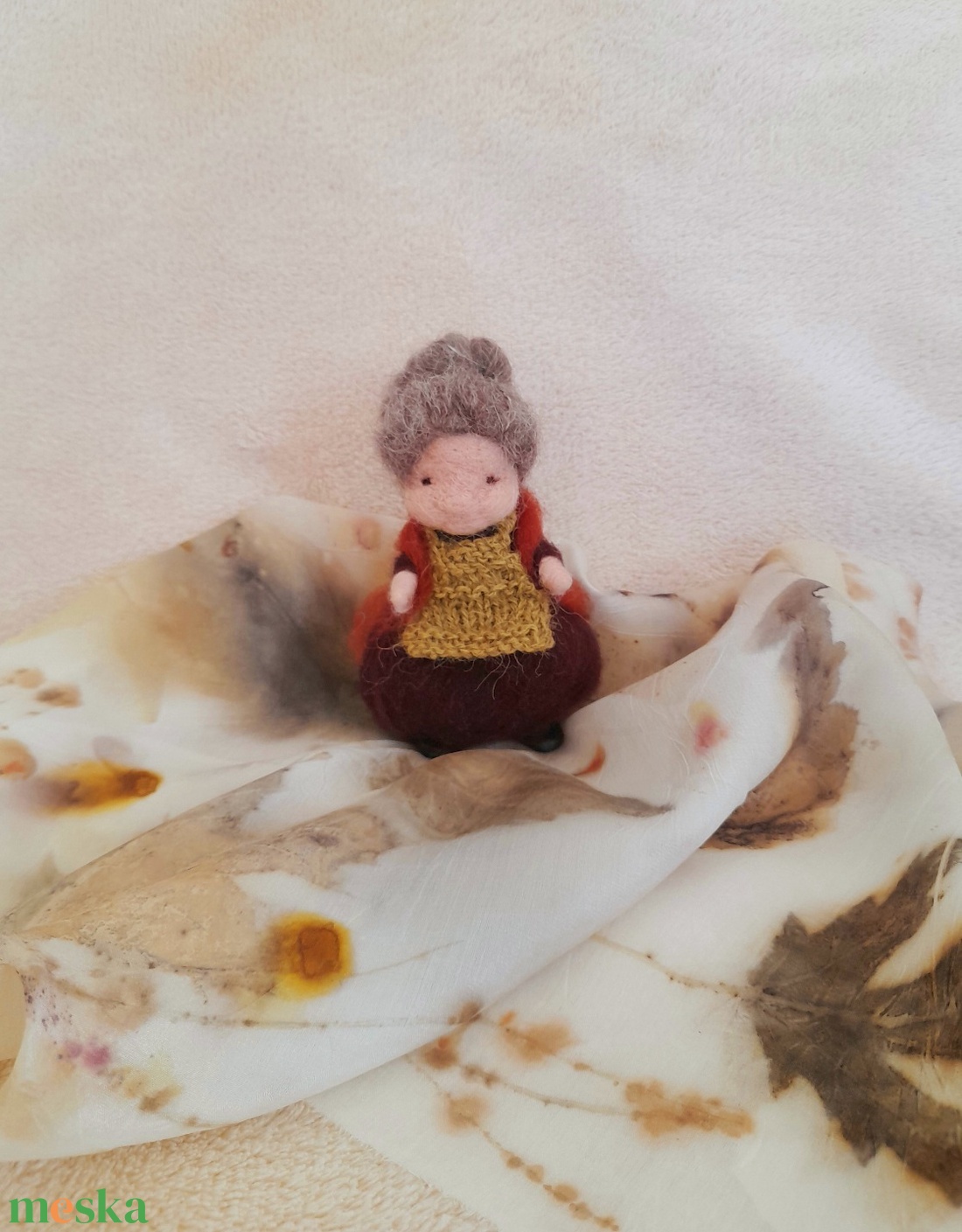 Őszanyó évszakasztalra - játék & sport - készségfejlesztő és logikai játék - montessori szivárvány, waldorf játékok - Meska.hu