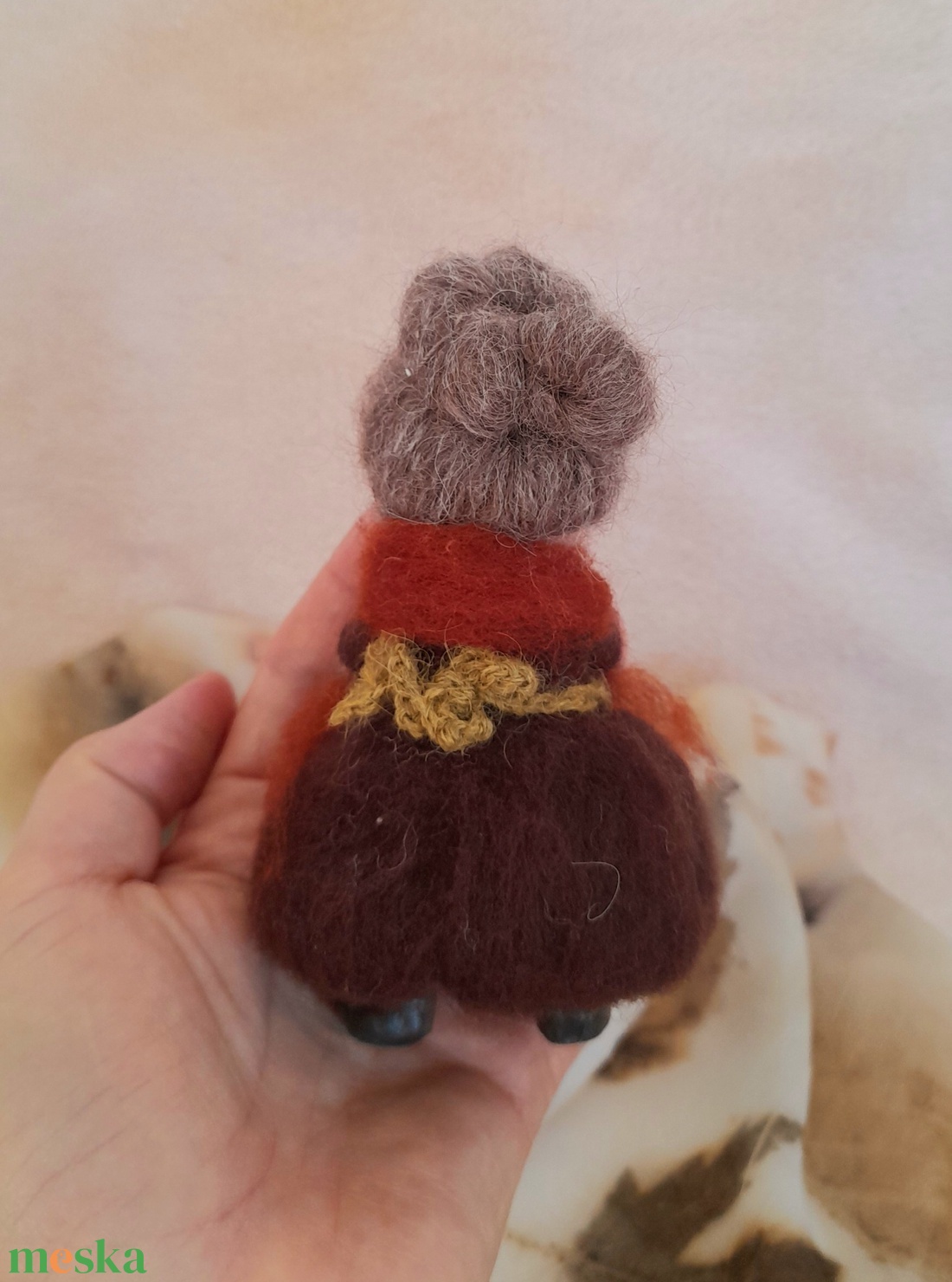 Őszanyó évszakasztalra - játék & sport - készségfejlesztő és logikai játék - montessori szivárvány, waldorf játékok - Meska.hu