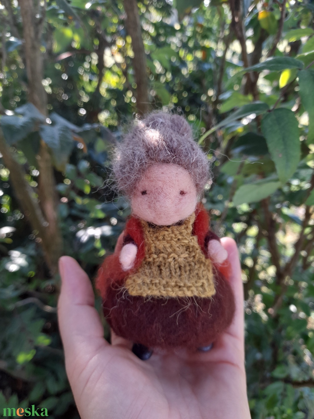 Őszanyó évszakasztalra - játék & sport - készségfejlesztő és logikai játék - montessori szivárvány, waldorf játékok - Meska.hu