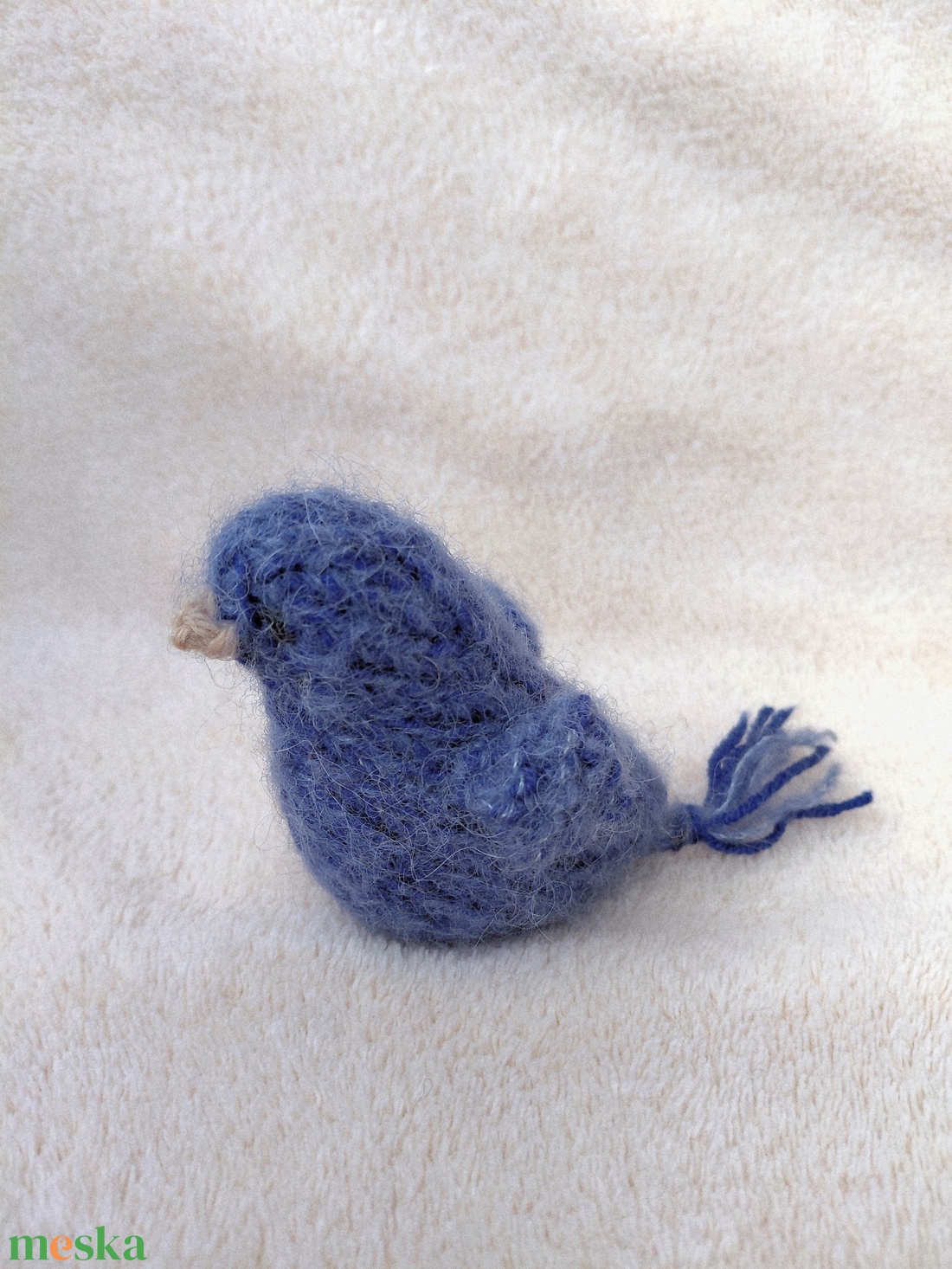 Mini madárka plüss gyapjúfonalból -  - játék & sport - plüssállat & játékfigura - madár - Meska.hu