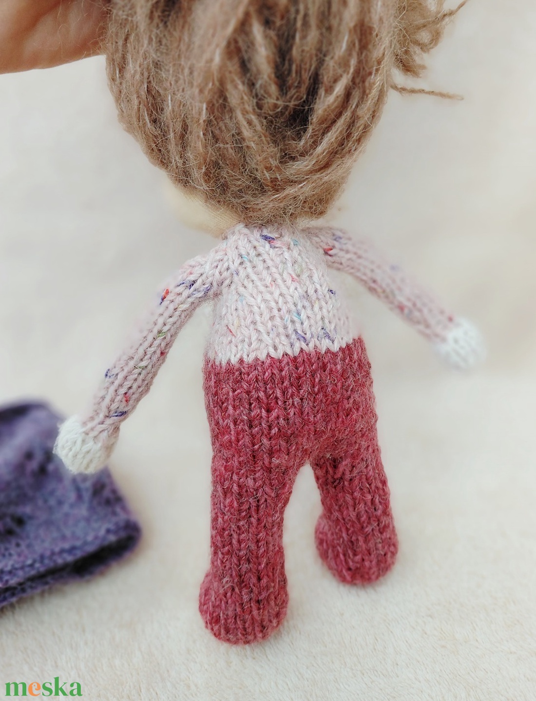 Kötött testű baba Konfetti - játék & sport - baba & babaház - baba - Meska.hu