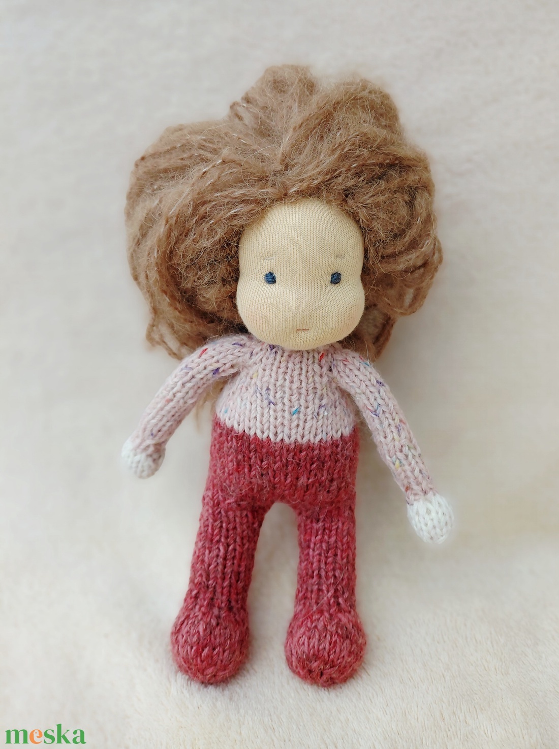 Kötött testű baba Konfetti - játék & sport - baba & babaház - baba - Meska.hu