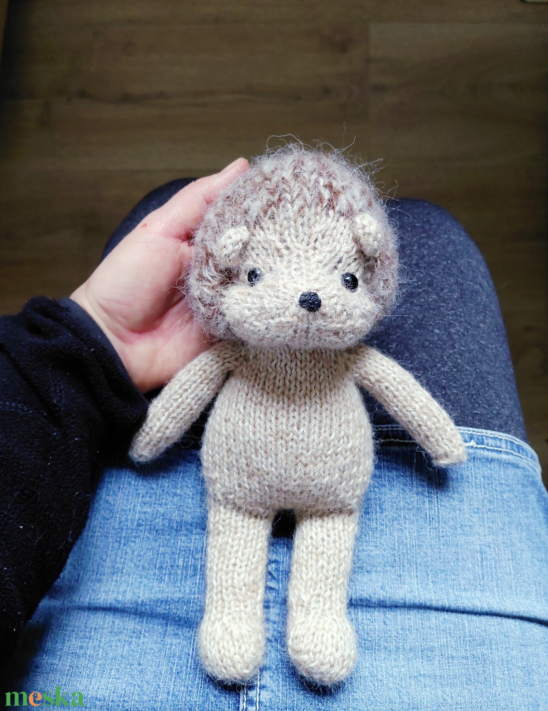 Süni lány baba plüss - játék & sport - baba & babaház - baba - Meska.hu