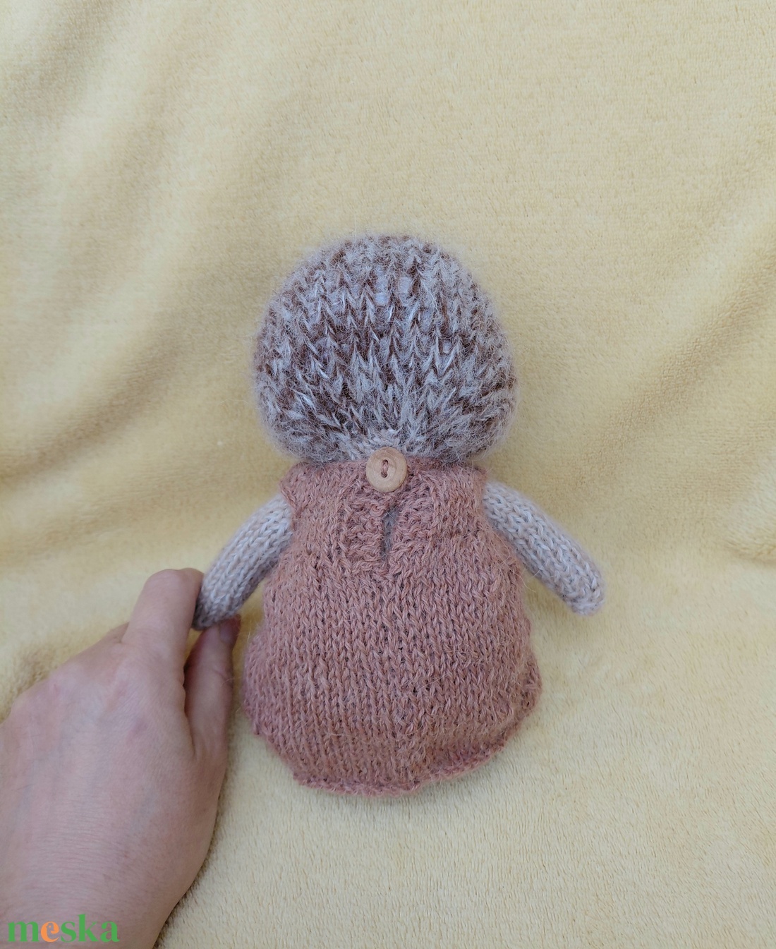 Süni lány baba plüss - játék & sport - baba & babaház - baba - Meska.hu