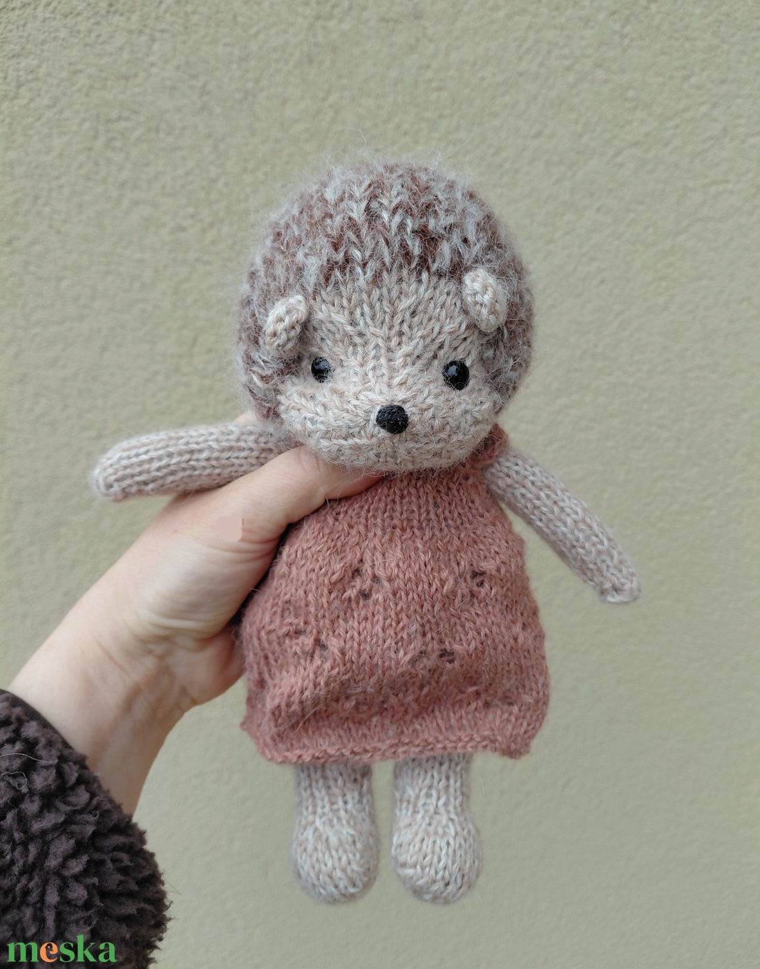 Süni lány baba plüss - játék & sport - baba & babaház - baba - Meska.hu