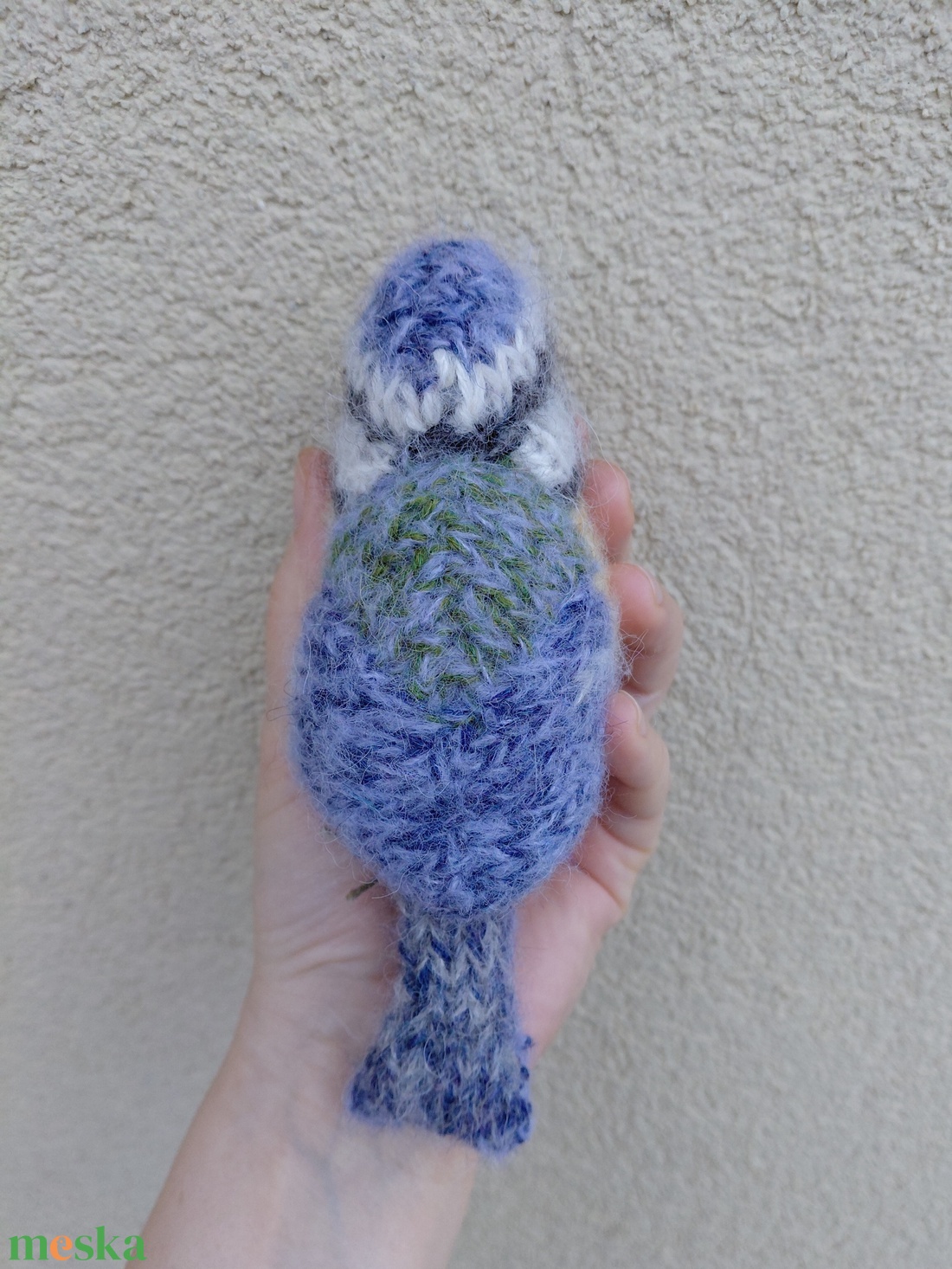 Cinke plüss 100% gyapjúfonalból kötve - játék & sport - plüssállat & játékfigura - madár - Meska.hu