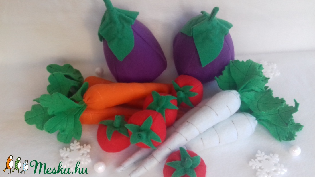Filc zöldségek -  - Meska.hu