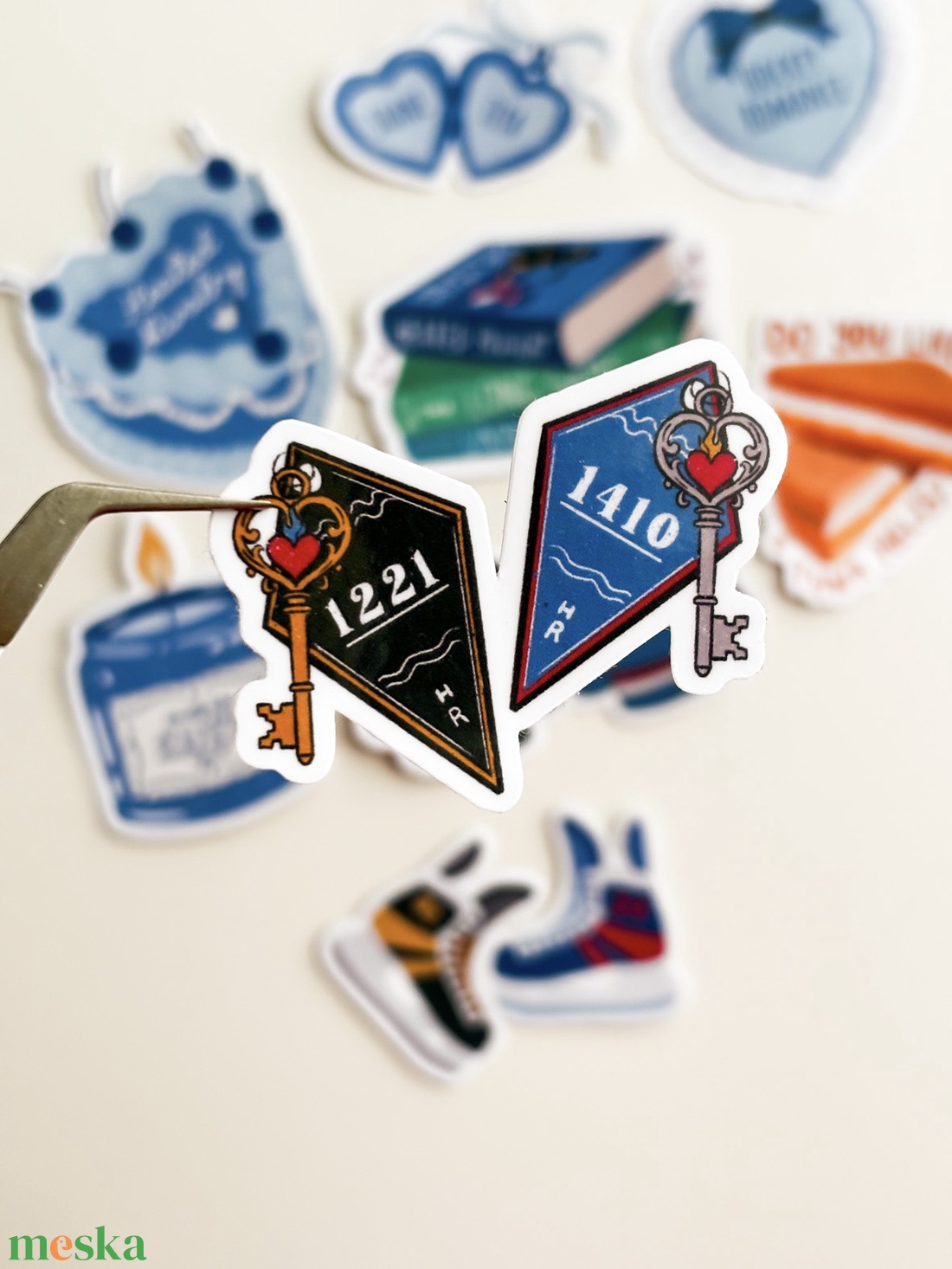 Heated Rivalry (Rozanov, Hollander) laminált matrica szett - otthon & életmód - papír, írószer - matrica, matrica csomag - Meska.hu