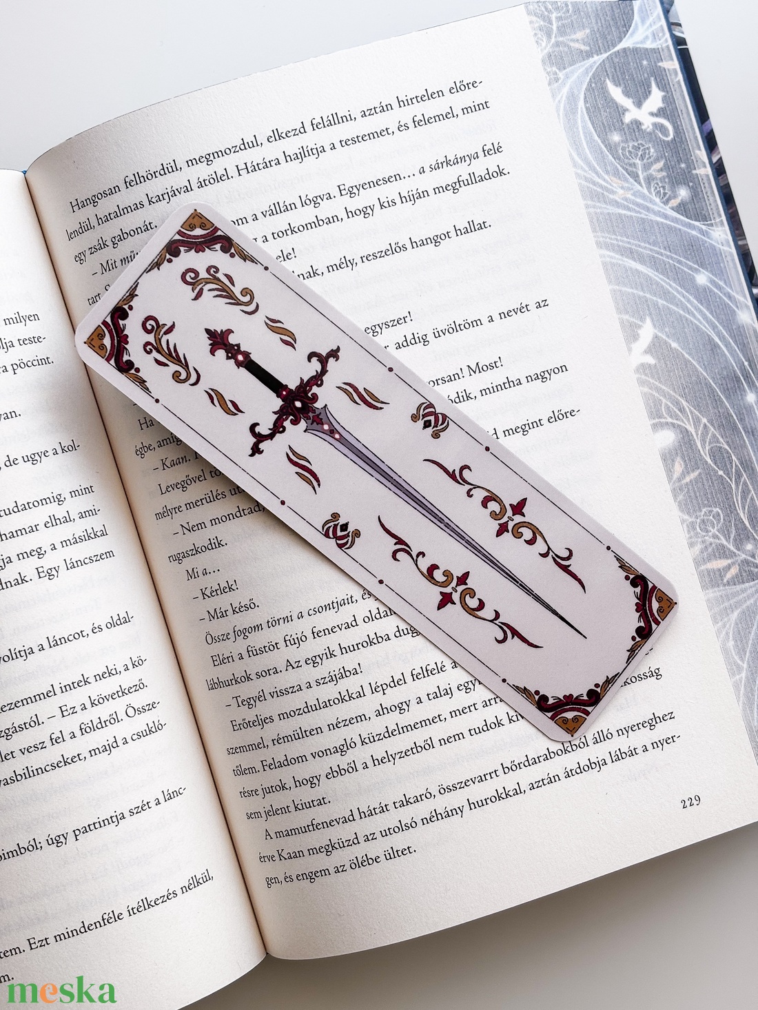 Fantasy Kard / Fantasy Sword könyvjelző - könyv & zene - könyvjelző - Meska.hu