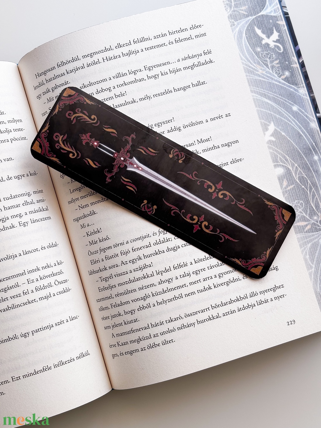 Fantasy Kard / Fantasy Sword könyvjelző - könyv & zene - könyvjelző - Meska.hu