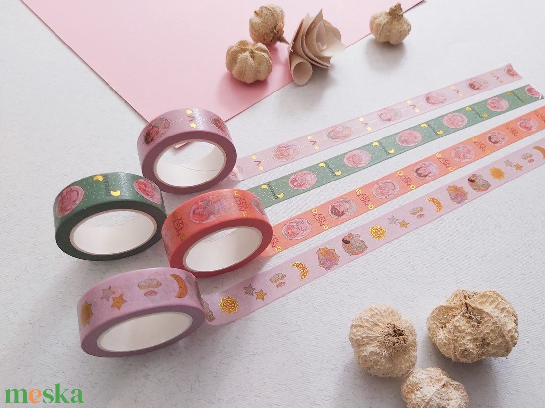 Kpop NCT és WayV washi tape szett - otthon & életmód - dekoráció - asztal és polc dekoráció - díszdoboz - Meska.hu