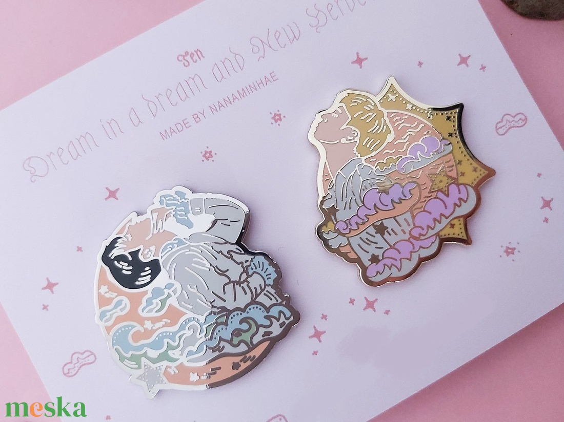 Kpop kitűző szett - ékszer - kitűző és bross - Meska.hu
