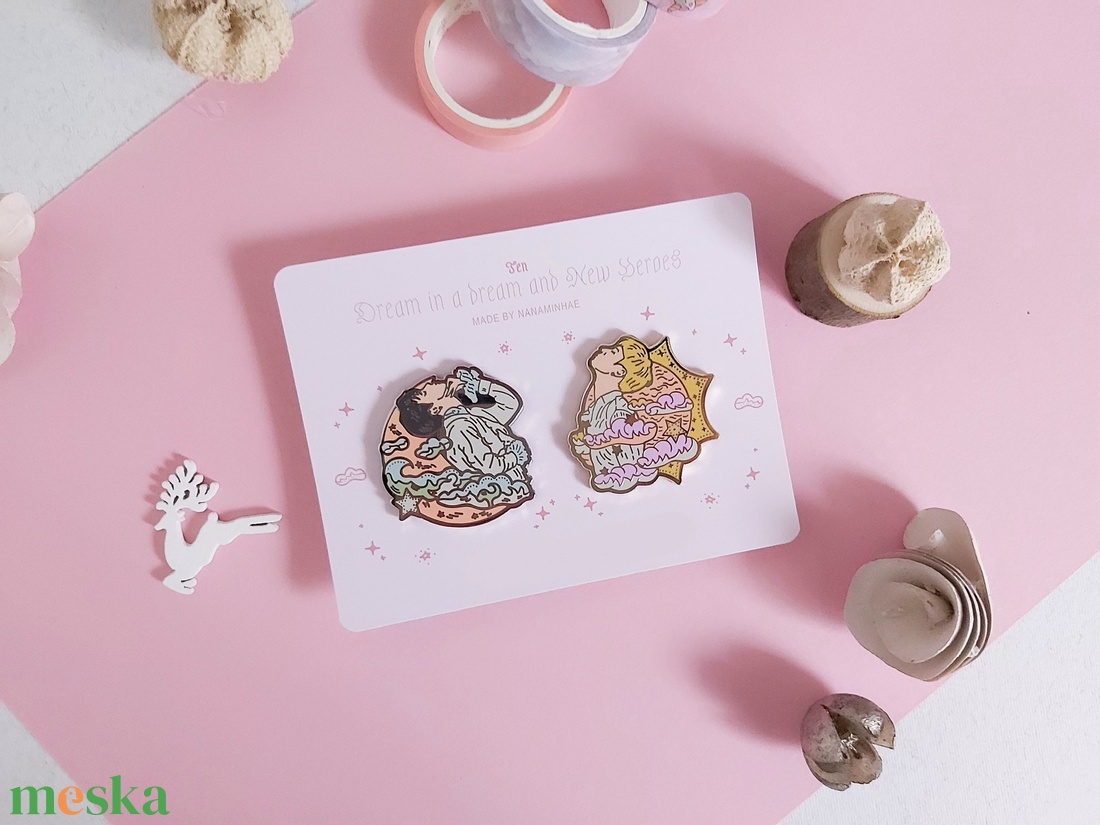Kpop kitűző szett - ékszer - kitűző és bross - Meska.hu