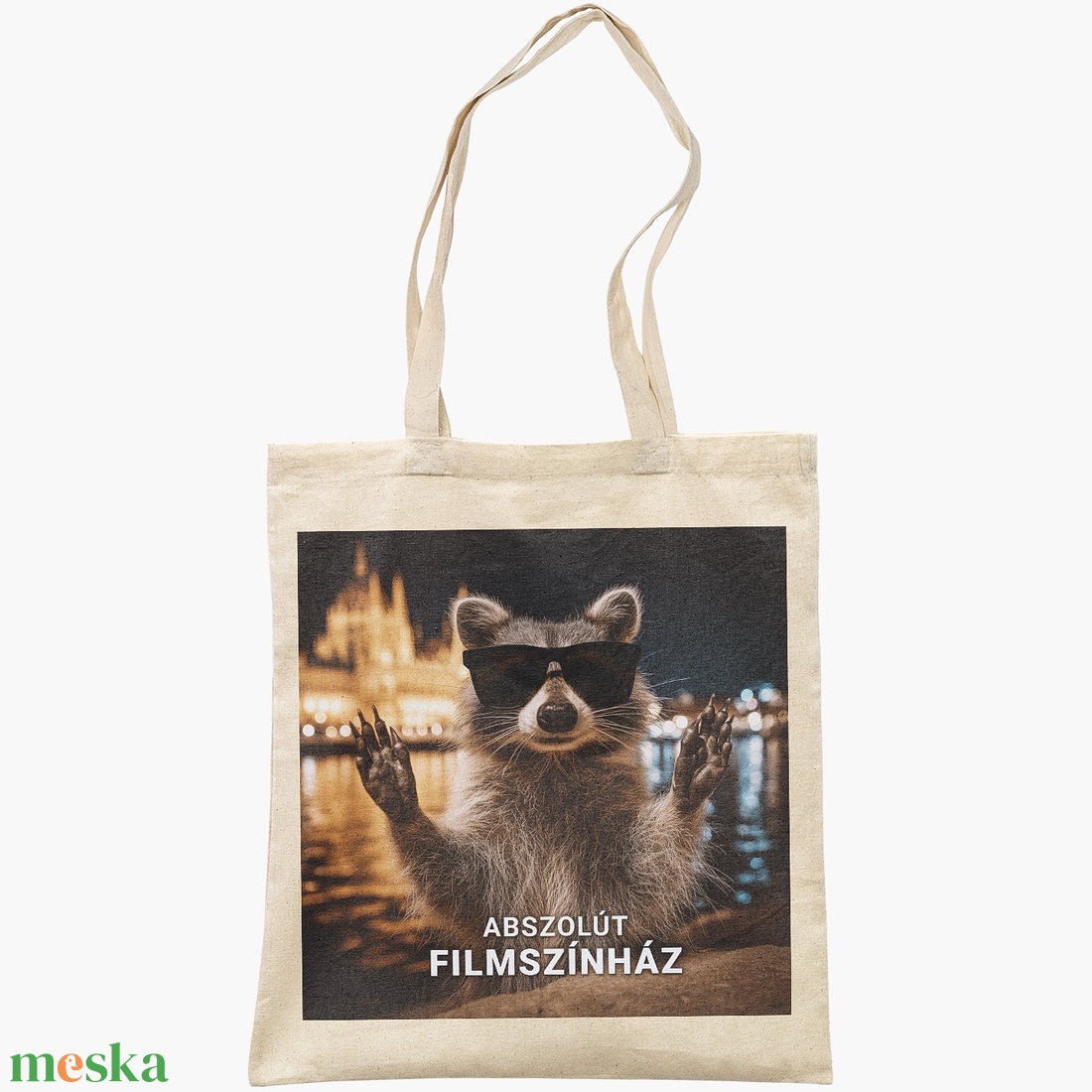 Abszolút Filmszínház vászontáska � limitált kiadás - táska & tok - bevásárlás & shopper táska - shopper, textiltáska, szatyor - Meska.hu