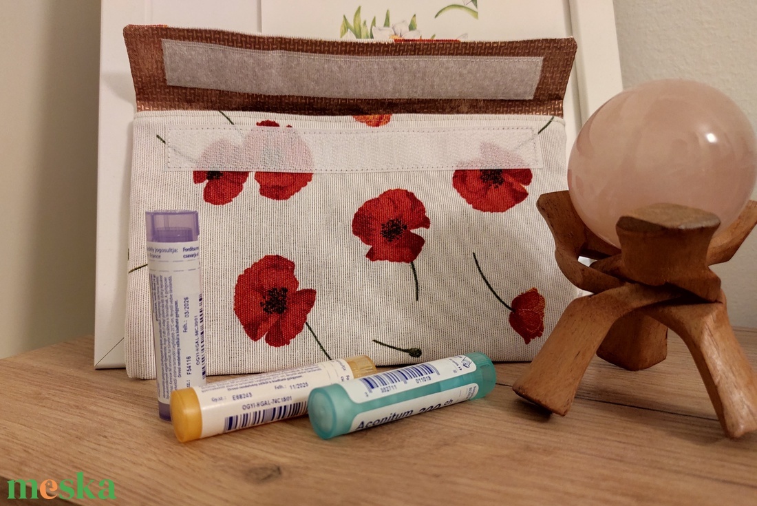 Pipacsos homeopátiás neszesszer - táska & tok - neszesszer - Meska.hu Pipacsos homeopátiás neszesszer - táska & tok - neszesszer - Meska.hu