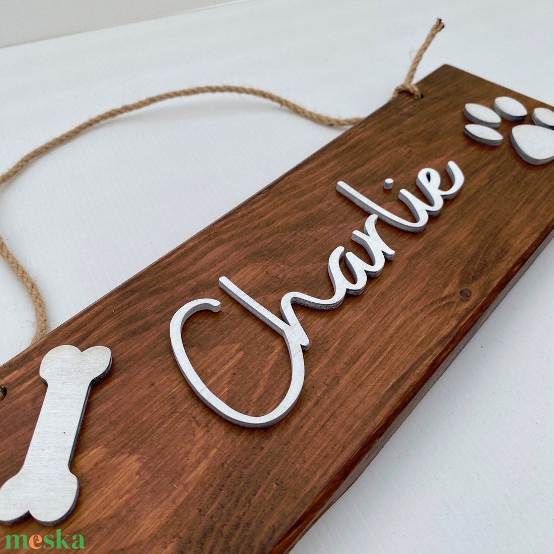 Kutya névtábla (névvel kérhető) - otthon & életmód - ház & kert - névtábla - Meska.hu