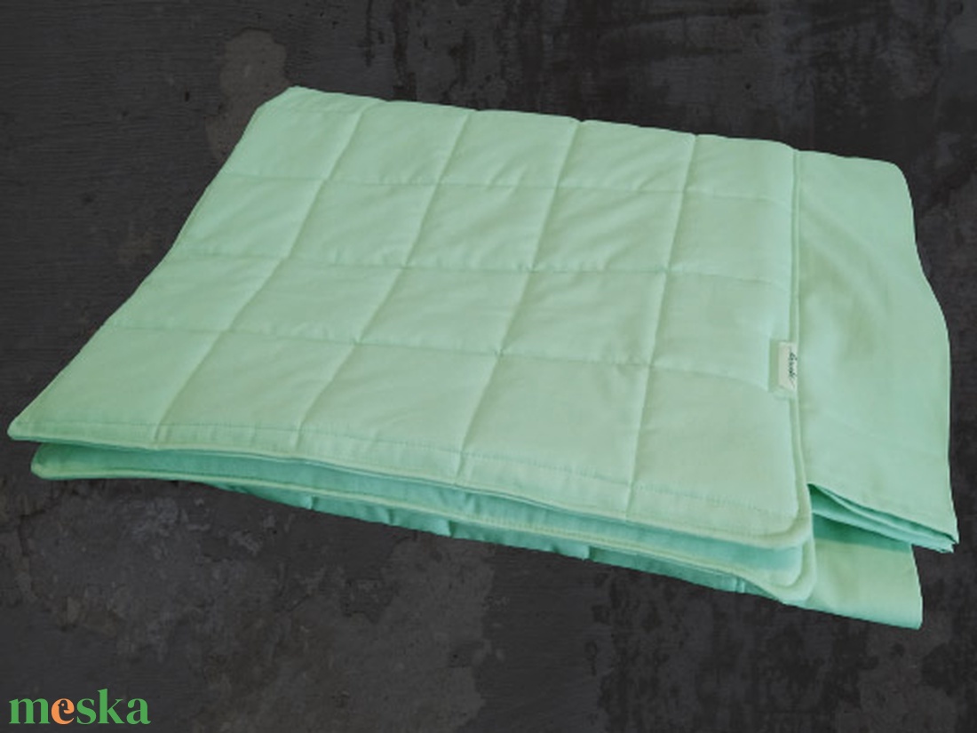 Canvas MENTA steppelt falvédő - otthon & életmód - babaszoba, gyerekszoba - Meska.hu