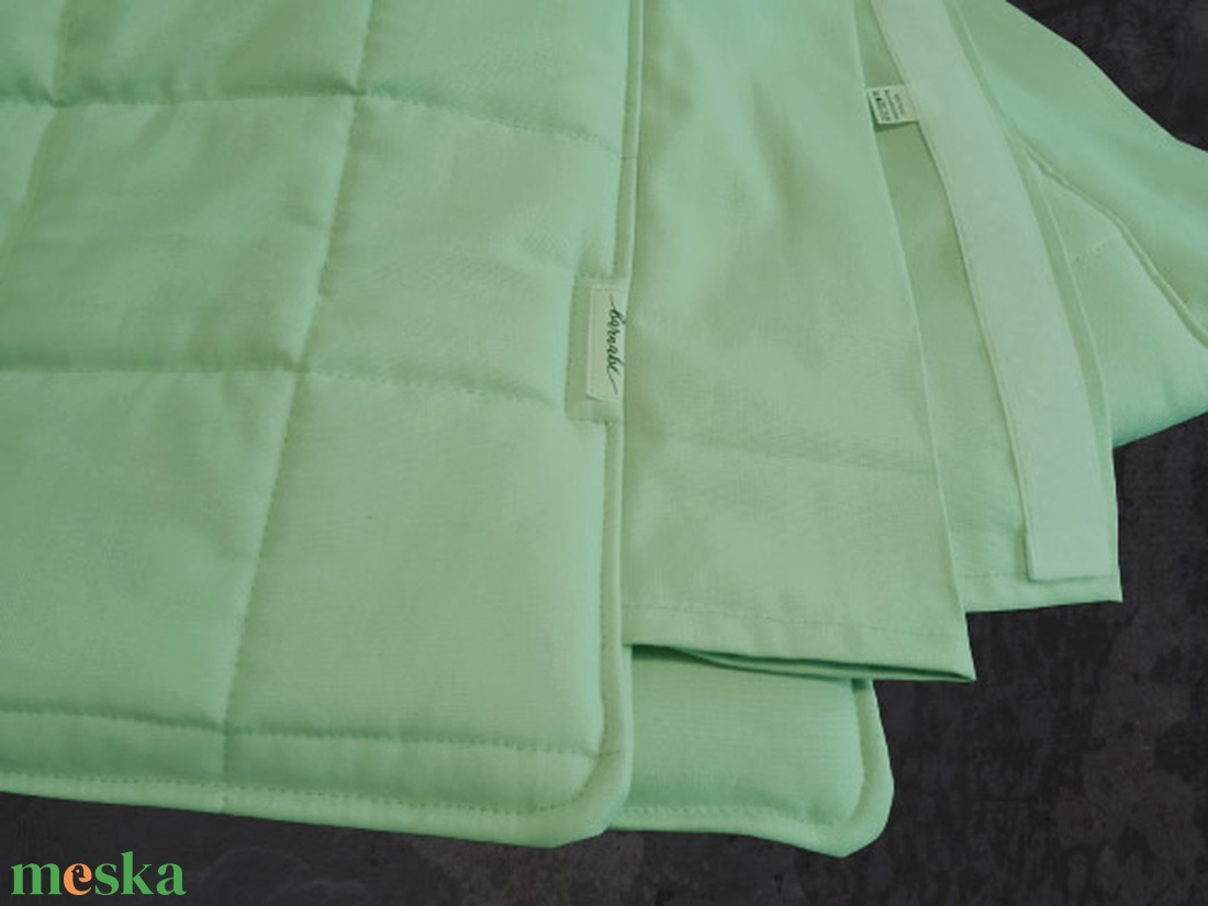 Canvas MENTA steppelt falvédő - otthon & életmód - babaszoba, gyerekszoba - Meska.hu