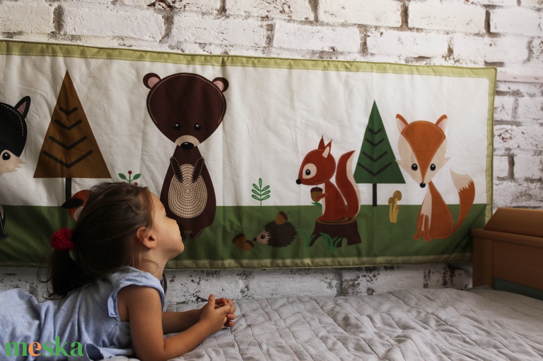 Skandináv erdő mintájú gyermek falvédő kiságy mellé 58x158 cm ágytakaró - otthon & életmód - babaszoba, gyerekszoba - falvédő gyerekszobába - Meska.hu Skandináv erdő mintájú gyermek falvédő kiságy mellé 58x158 cm ágytakaró - otthon & életmód - babaszoba, gyerekszoba - falvédő gyerekszobába - Meska.hu