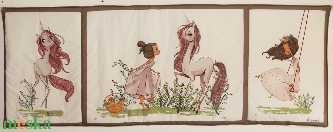 Unikornis álom textil falvédő lányoknak - otthon & életmód - babaszoba, gyerekszoba - falvédő gyerekszobába - Meska.hu Unikornis álom textil falvédő lányoknak - otthon & életmód - babaszoba, gyerekszoba - falvédő gyerekszobába - Meska.hu