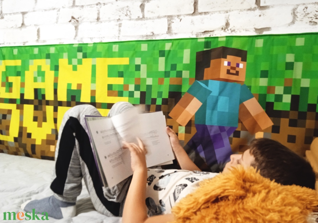 Pixel mintával készült gyermek falvédő - otthon & életmód - lakástextil - falvédő - Meska.hu Pixel mintával készült gyermek falvédő - otthon & életmód - lakástextil - falvédő - Meska.hu