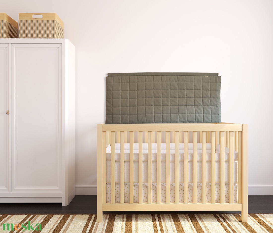 Egyszínű canvas (vastag) textil falvédő gyerekszobába és felnőtteknek is - otthon & életmód - babaszoba, gyerekszoba - falvédő gyerekszobába - Meska.hu