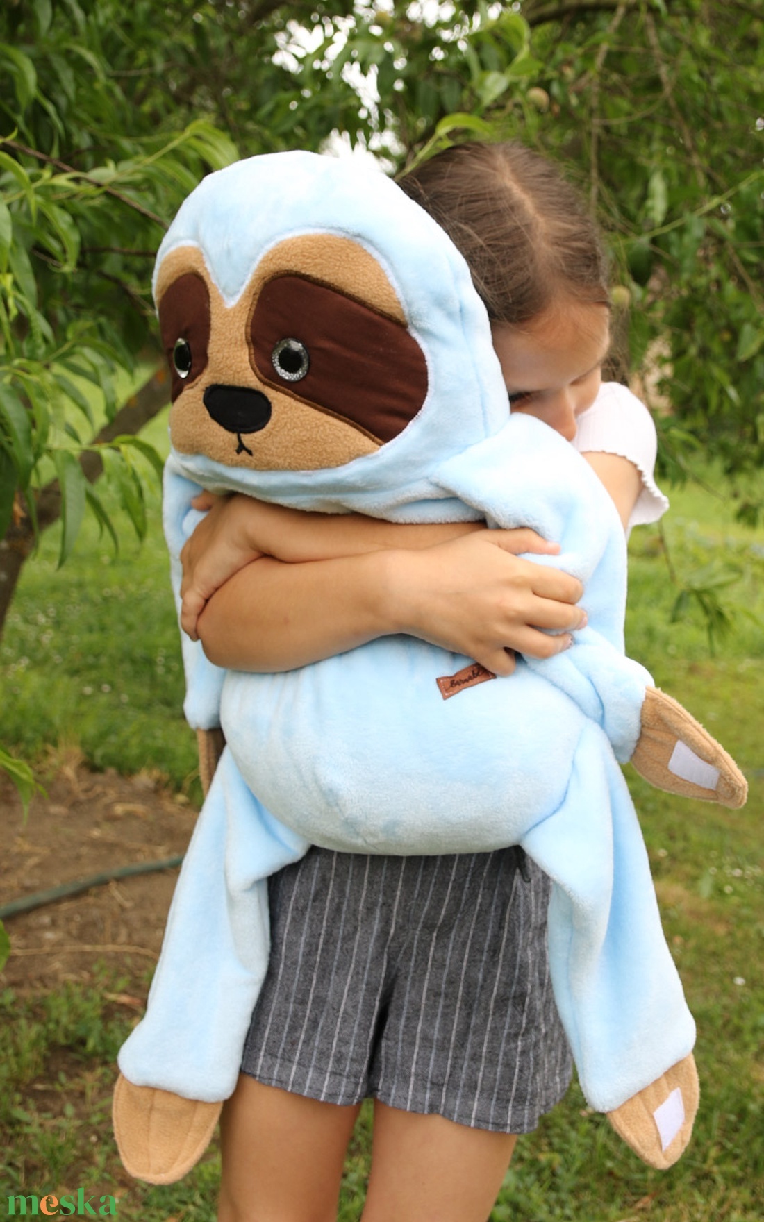 Óriási ölelgető plüss LAJHÁR- kézzel készült alvótárs - játék & sport - plüssállat & játékfigura - más figura - Meska.hu