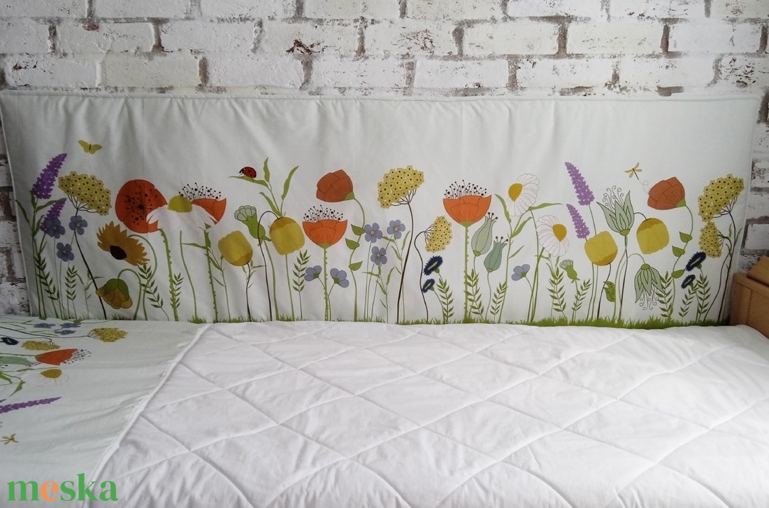 Virágoskert mintás textil falvédő gyerekeknek - otthon & életmód - babaszoba, gyerekszoba - falvédő gyerekszobába - Meska.hu Virágoskert mintás textil falvédő gyerekeknek - otthon & életmód - babaszoba, gyerekszoba - falvédő gyerekszobába - Meska.hu