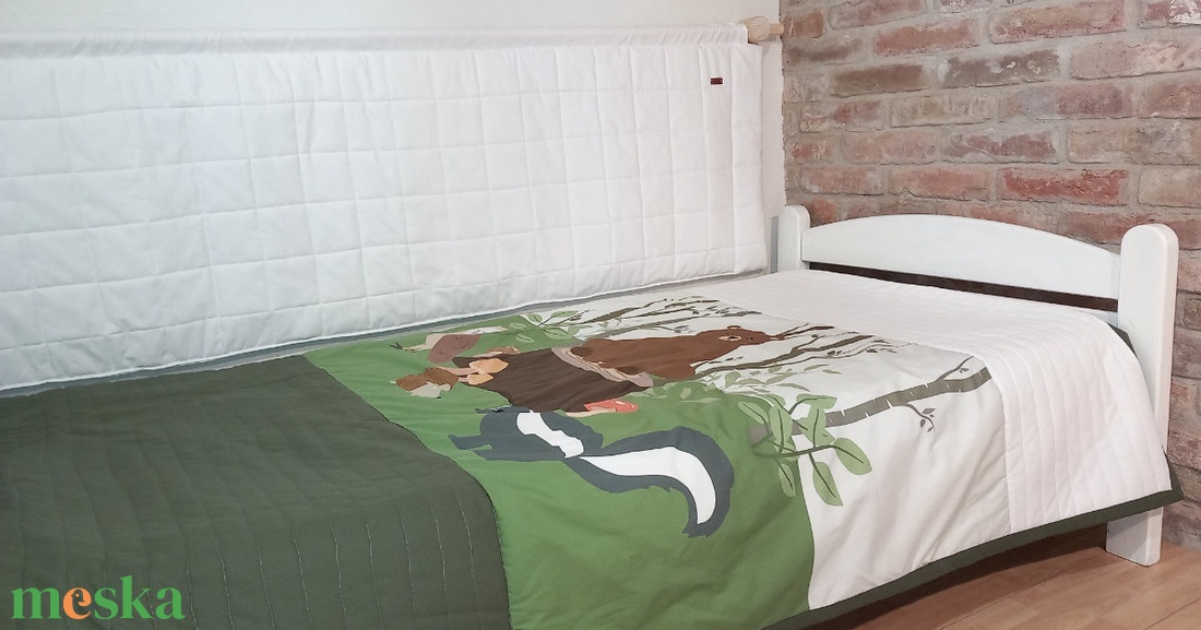 ÚJ Pasztell erdő mintájú gyerekszoba szett, FALVÉDŐ-ÁGYTAKARÓ-PÁRNA - választható színű ágytakaróval - otthon & életmód - babaszoba, gyerekszoba - falvédő gyerekszobába - Meska.hu ÚJ Pasztell erdő mintájú gyerekszoba szett, FALVÉDŐ-ÁGYTAKARÓ-PÁRNA - választható színű ágytakaróval - otthon & életmód - babaszoba, gyerekszoba - falvédő gyerekszobába - Meska.hu