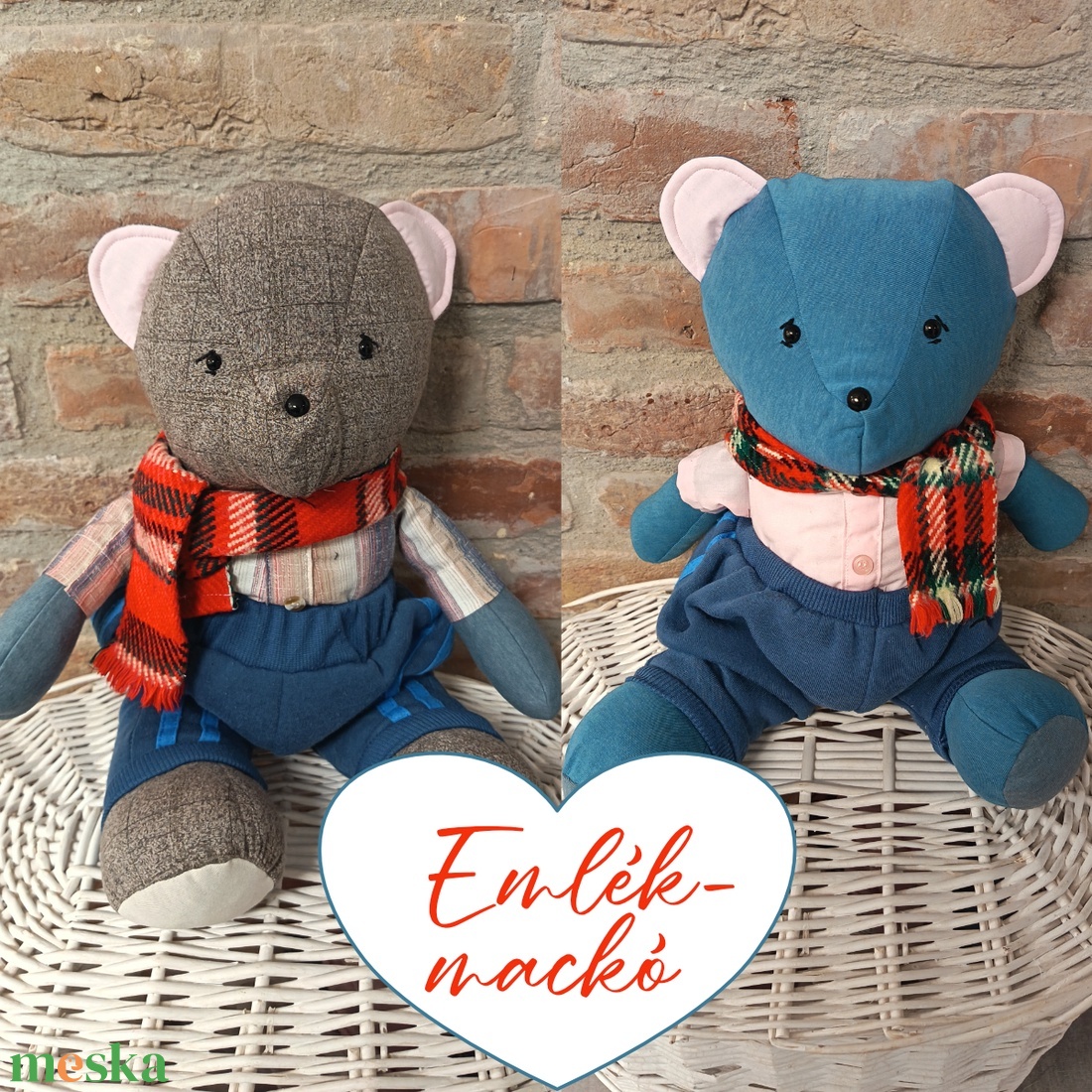 Emlék-mackó - otthon & életmód - lakástextil - ágytakaró - Meska.hu