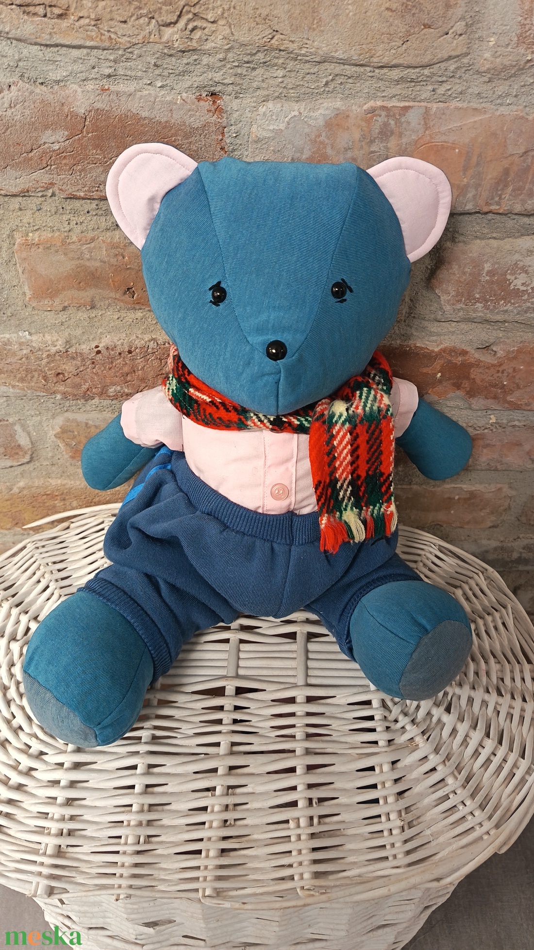 Emlék-mackó - otthon & életmód - lakástextil - ágytakaró - Meska.hu