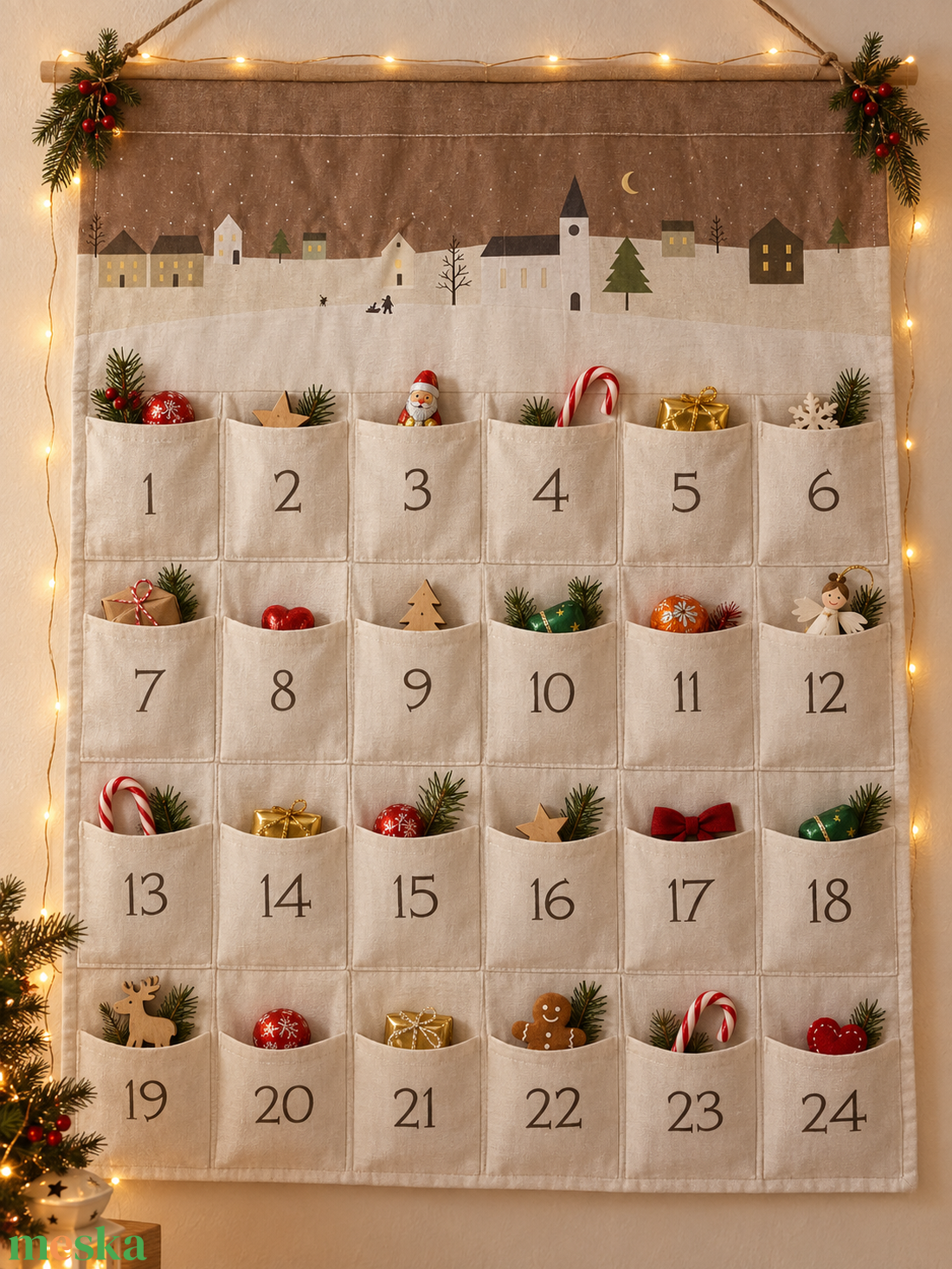 DIY adventi naptár csomag -Varrd magad! - diy (csináld magad) - egységcsomag - Meska.hu