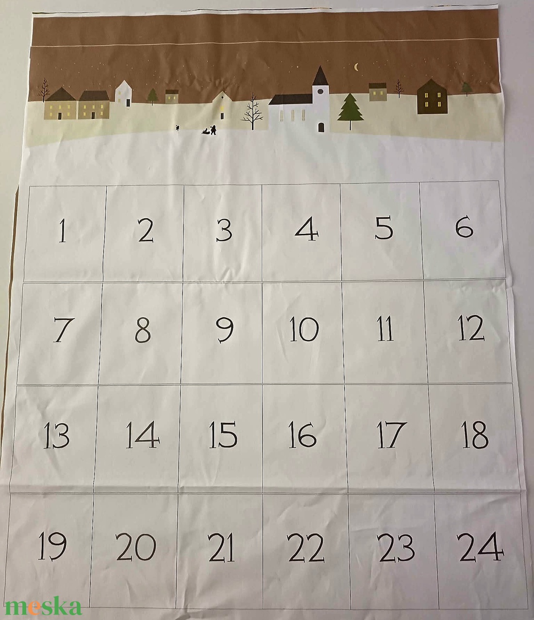 DIY adventi naptár csomag -Varrd magad! - diy (csináld magad) - egységcsomag - Meska.hu