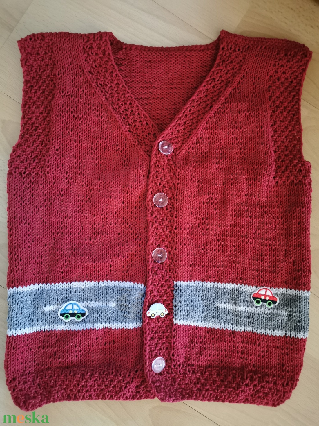 Gyerek mellény - ruha & divat - gyerekruha - gyerek mellény - Meska.hu