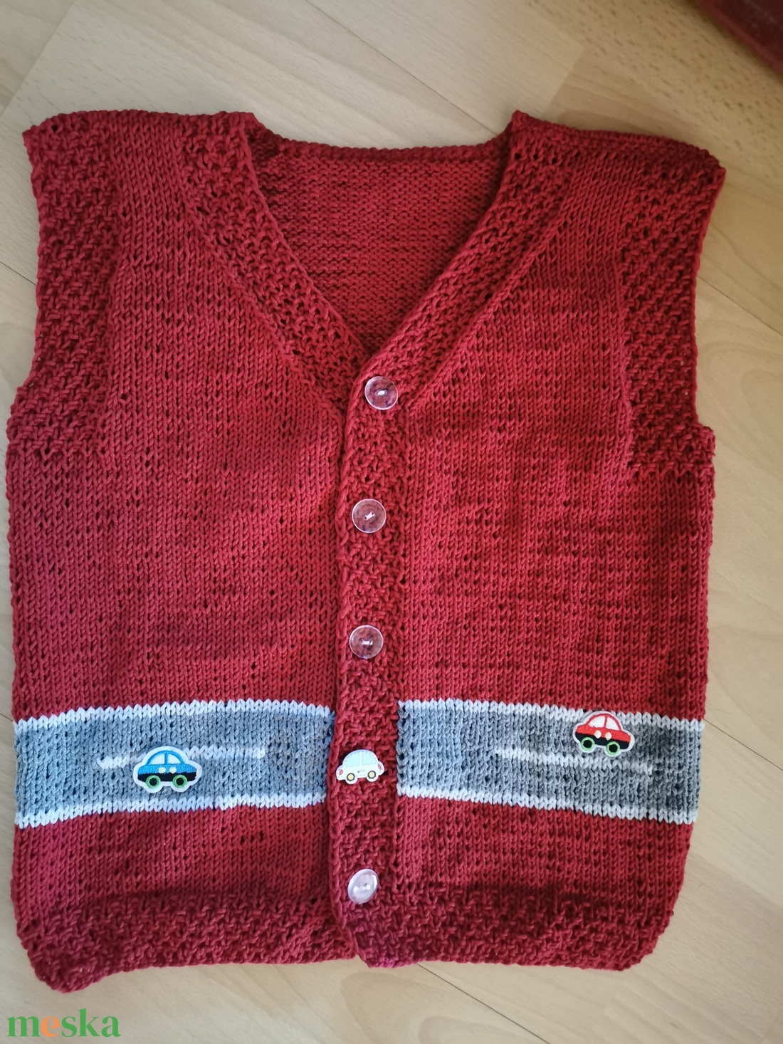 Gyerek mellény - ruha & divat - gyerekruha - gyerek mellény - Meska.hu