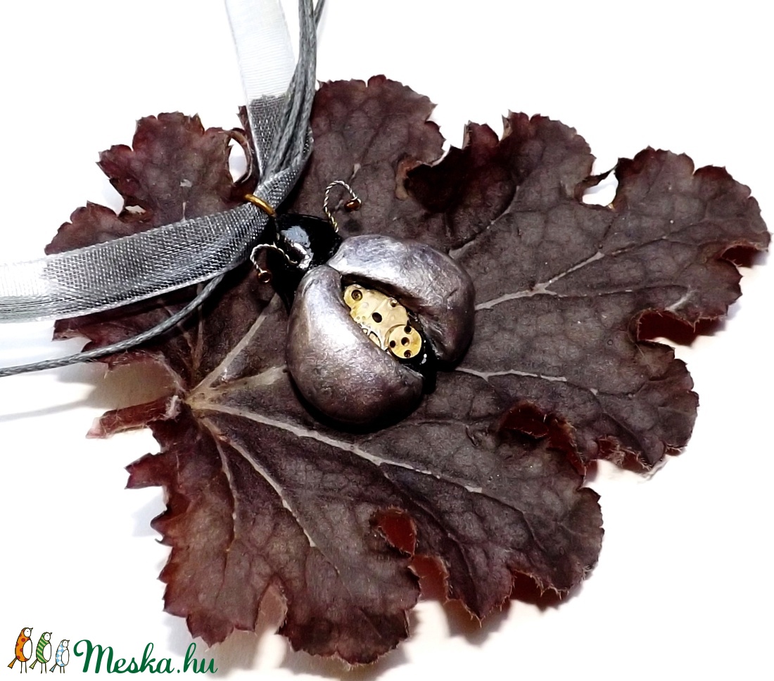 Ezüst bogár (steampunk medál) - - Meska.hu Ezüst bogár (steampunk medál) - - Meska.hu
