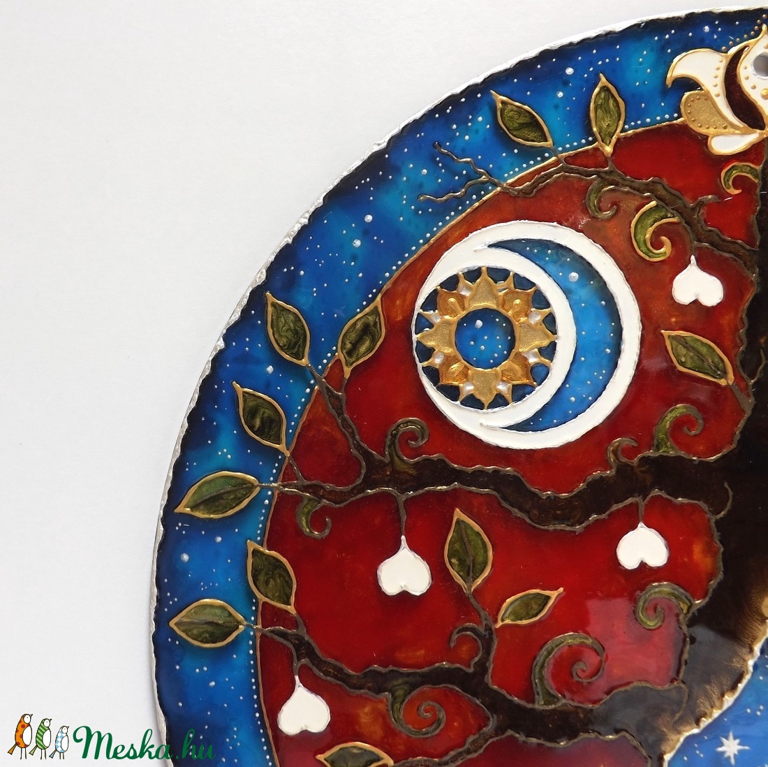 Átjáró (mandala, üvegfestmény) - - Meska.hu Átjáró (mandala, üvegfestmény) - - Meska.hu