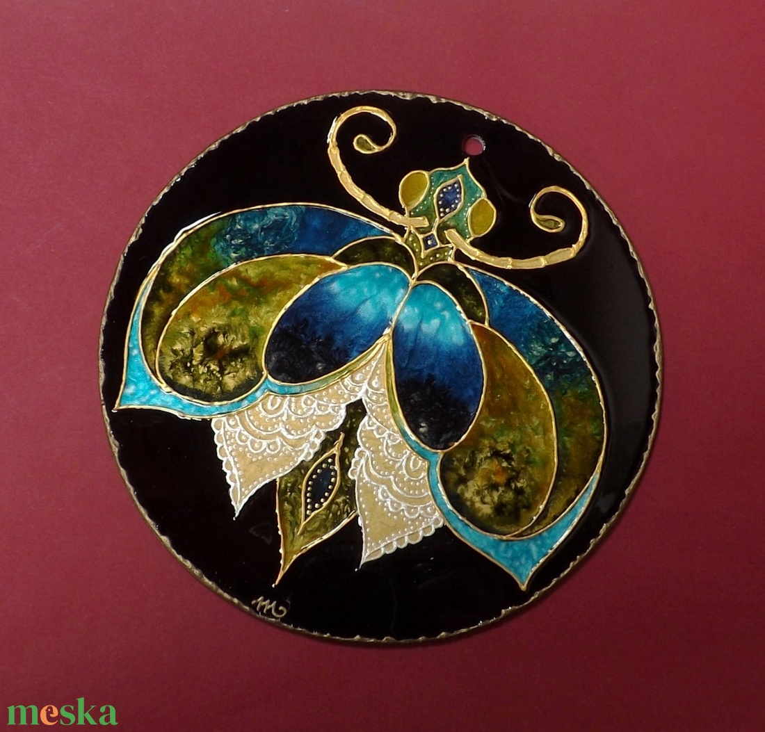 Kékes-zöldes bogaram ( üvegkép, mandala) - művészet - festmény - üvegfestmény - Meska.hu Kékes-zöldes bogaram ( üvegkép, mandala) - művészet - festmény - üvegfestmény - Meska.hu
