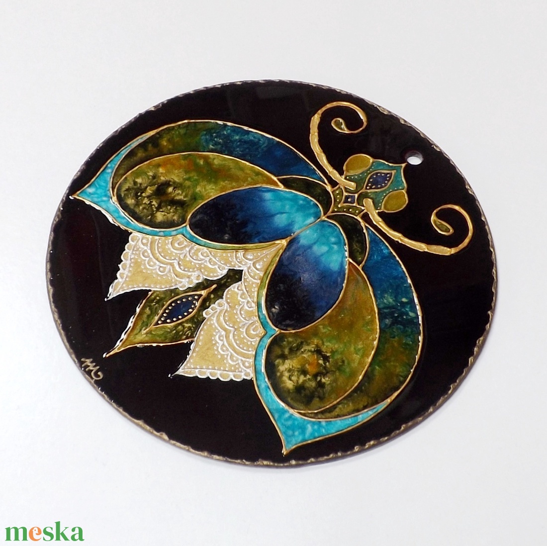 Kékes-zöldes bogaram ( üvegkép, mandala) - művészet - festmény - üvegfestmény - Meska.hu Kékes-zöldes bogaram ( üvegkép, mandala) - művészet - festmény - üvegfestmény - Meska.hu