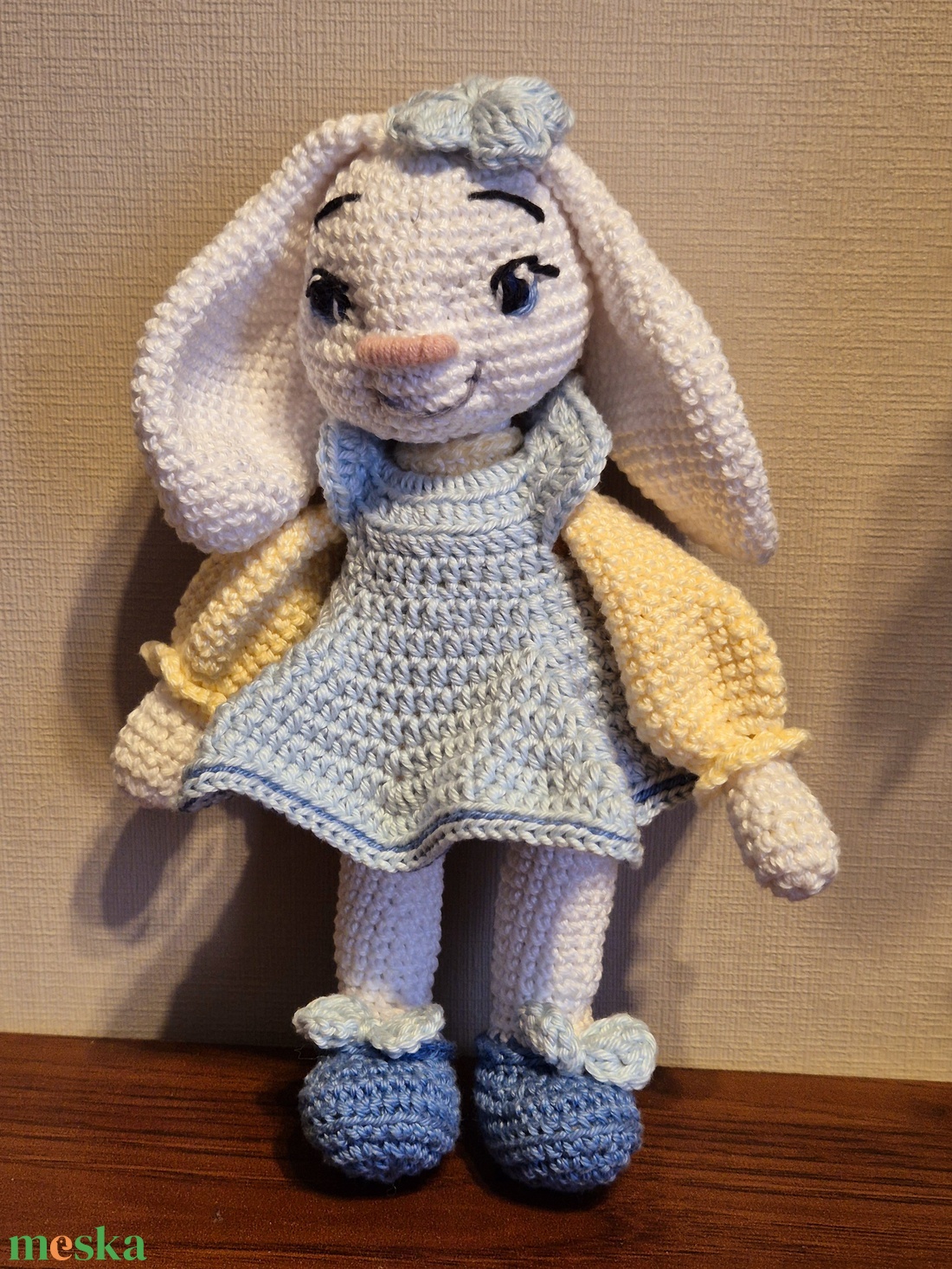 Amigurumi nyuszilány - játék & sport - plüssállat & játékfigura - nyuszi - Meska.hu Amigurumi nyuszilány - játék & sport - plüssállat & játékfigura - nyuszi - Meska.hu