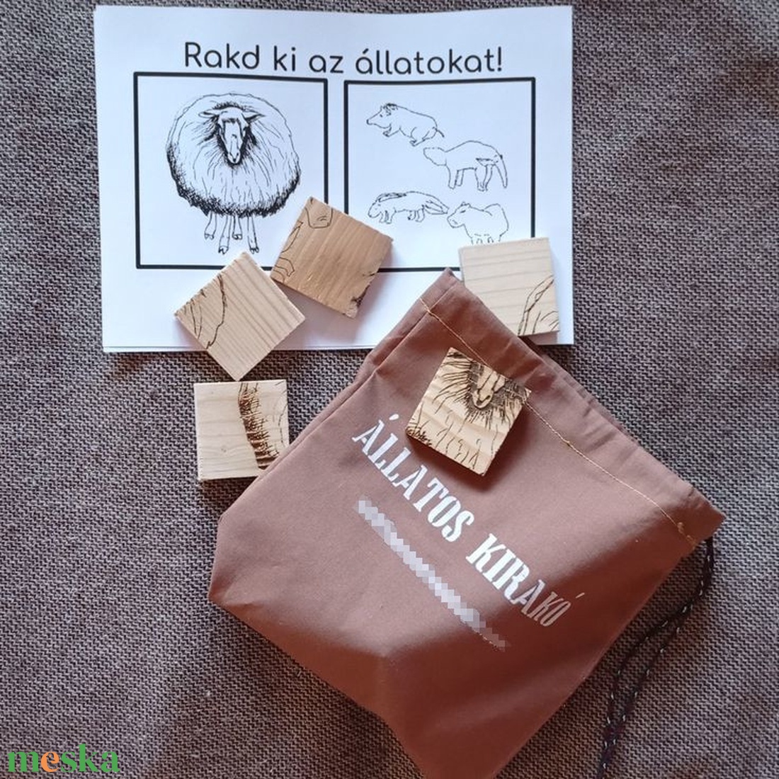 Kilenc darabból álló, kétoldalas kirakó játék - játék & sport - puzzle - kirakó, kocka kirakó - Meska.hu Kilenc darabból álló, kétoldalas kirakó játék - játék & sport - puzzle - kirakó, kocka kirakó - Meska.hu
