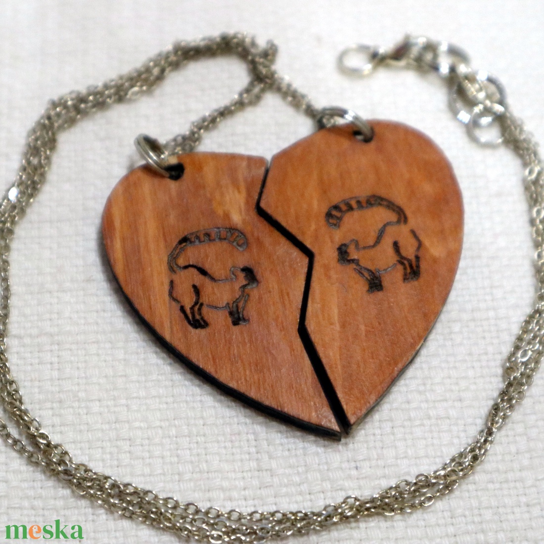 Barátságmedál makis - ékszer - nyaklánc - medálos nyaklánc - Meska.hu