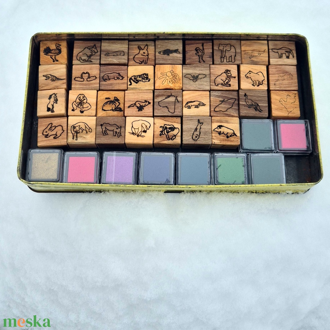 Állatos pecsétnyomók - otthon & életmód - papír, írószer - pecsétek - pecsétnyomó, bélyegző - Meska.hu