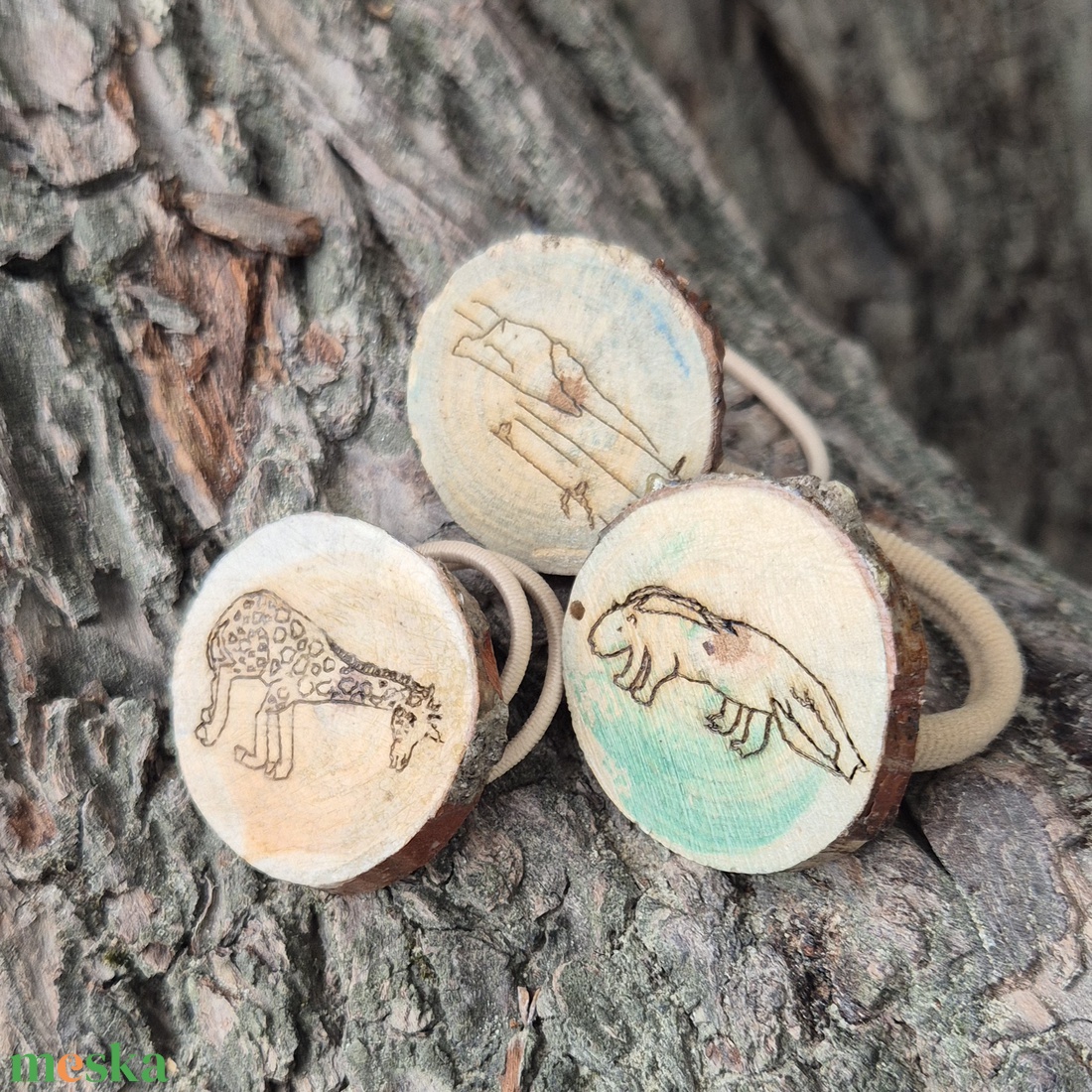 Többféle hajgumi  - ruha & divat - hajdísz & hajcsat - hajgumi - Meska.hu