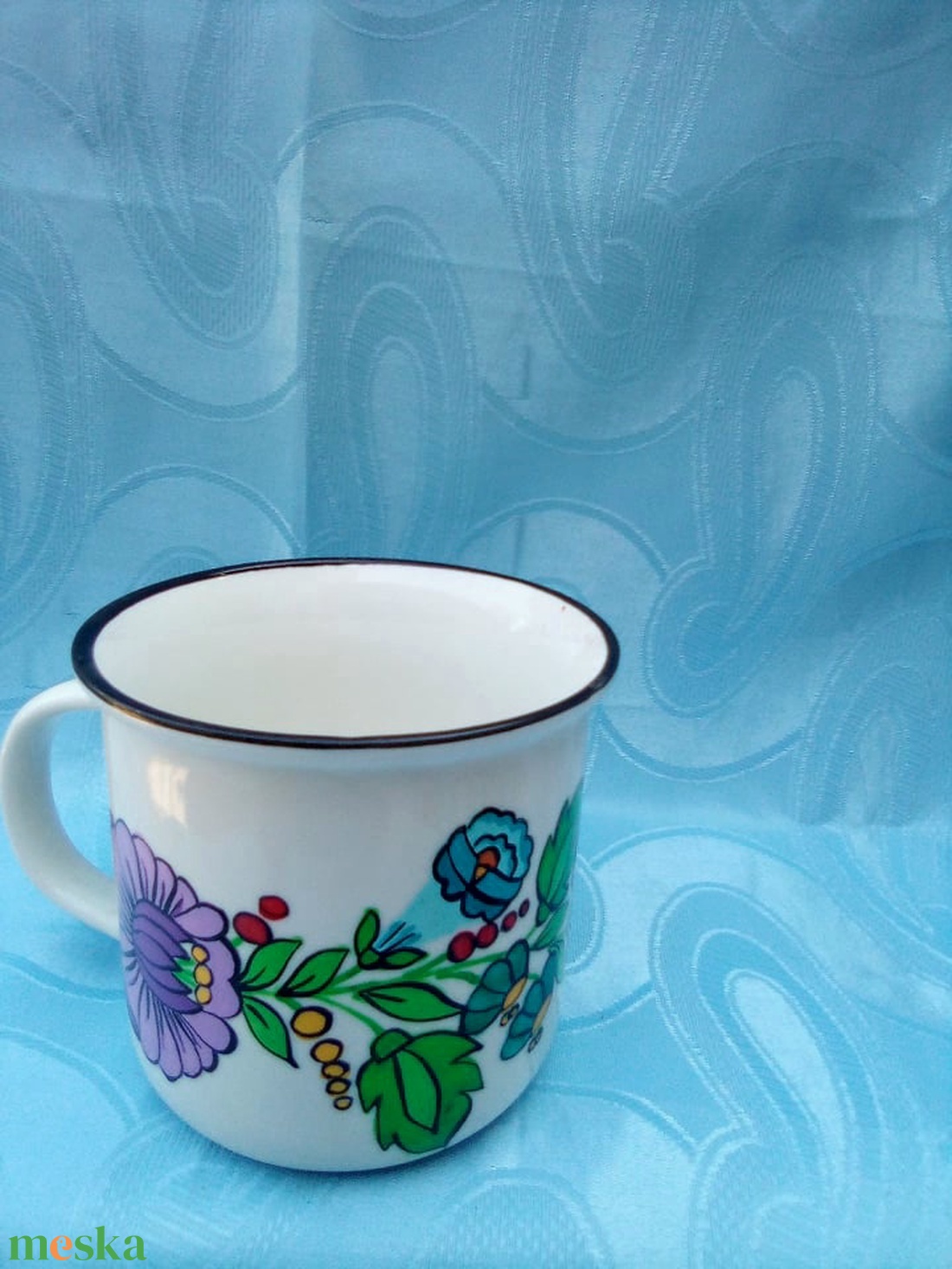 Kalocsai kézzel festett porcelán bögre . - otthon & életmód - konyhafelszerelés, tálalás - tálalás - bögre & csésze - Meska.hu Kalocsai kézzel festett porcelán bögre . - otthon & életmód - konyhafelszerelés, tálalás - tálalás - bögre & csésze - Meska.hu