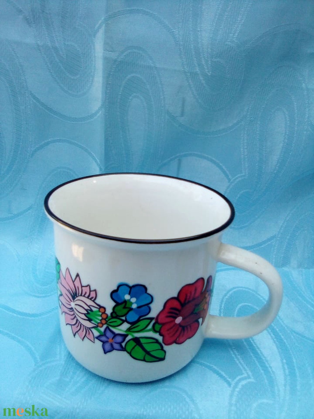 Kalocsai kézzel festett porcelán bögre . - otthon & életmód - konyhafelszerelés, tálalás - tálalás - bögre & csésze - Meska.hu Kalocsai kézzel festett porcelán bögre . - otthon & életmód - konyhafelszerelés, tálalás - tálalás - bögre & csésze - Meska.hu